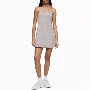 NWT CALVIN KLEIN Performance Strappy Tank Dress size L Moonrock